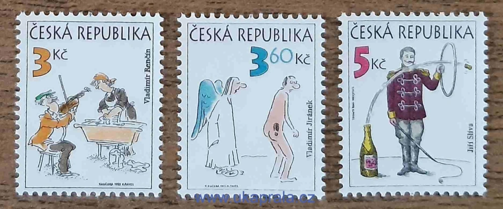 ČR ** 83/5 Český kreslený humor, r. 1995