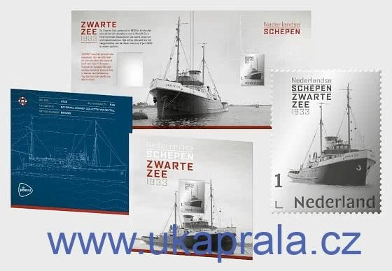 HOLANDSKO ** Silver Stamp - Dutch Ships, the Black Sea - Silver Collection, NOVINKA R. 2026