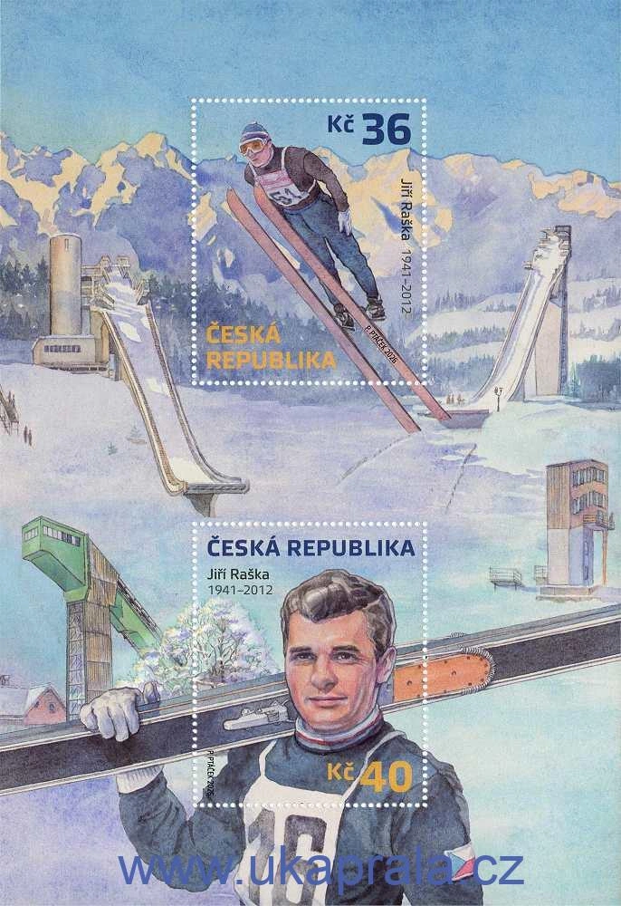 ČR ** aršík A1341/2, Jiří Raška, skoky na lyžích, R. 2026