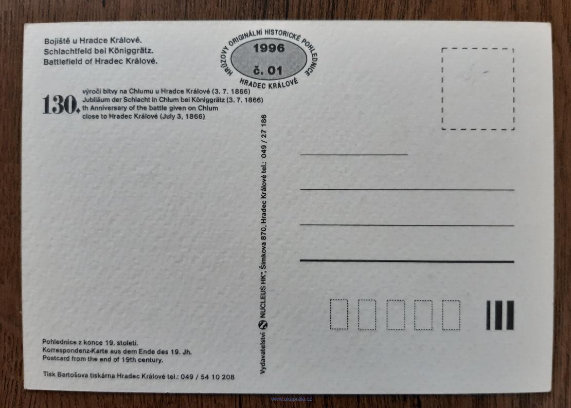 ČR, 130. výročí bitvy na Chlumu, Svíb, Hradec Králové