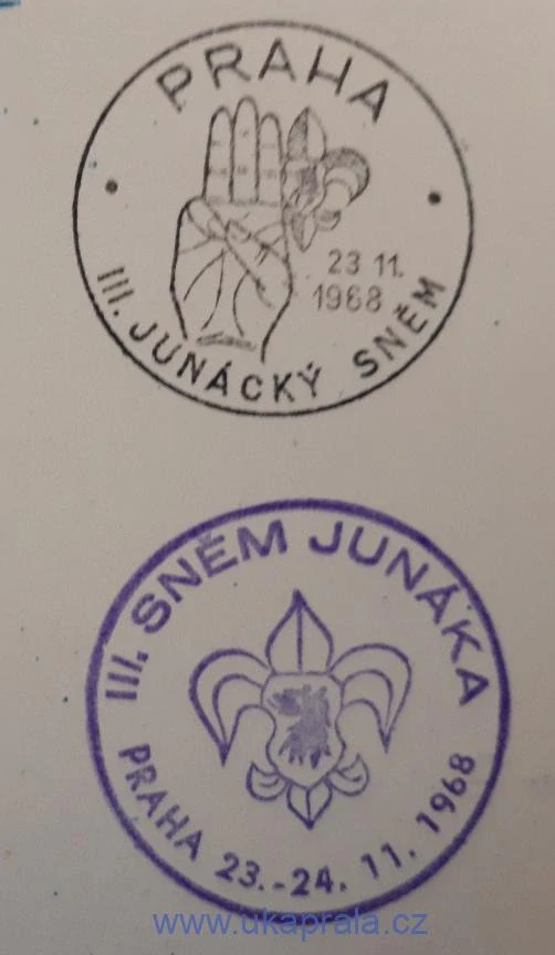 ČSSR - skauting, III. junácký sněm 1968
