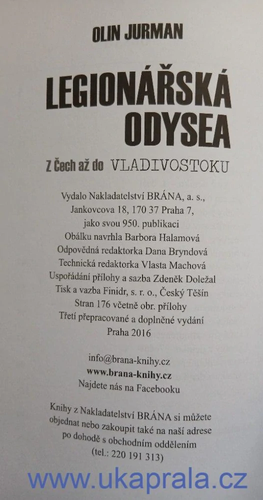 Legionářská odysea, Olin Jurman
