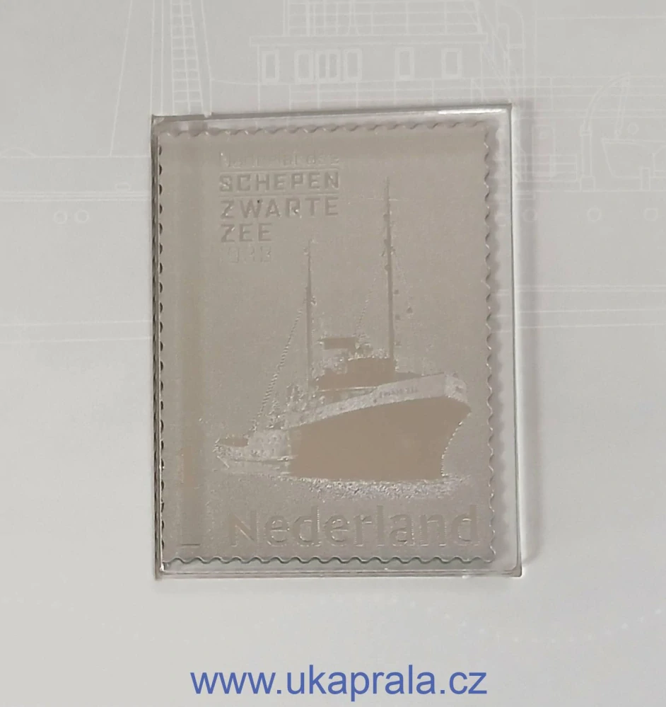 HOLANDSKO ** Silver Stamp - Dutch Ships, the Black Sea - Silver Collection, NOVINKA R. 2026