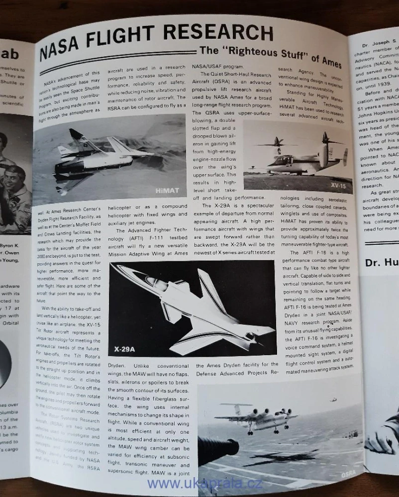 Originální prospekt NASA "X-Press" k misi STS 9 raketoplánu Columbia, r. 1983