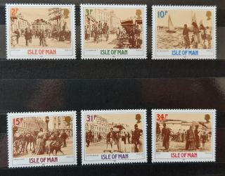 Ostrov Man ** 325/30, historické obrázky z Manu, r. 1987