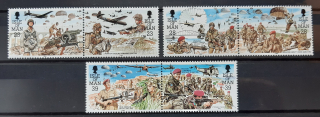 Ostrov Man ** 497/502, páry, 50 let pluku výsadkářů, r. 1992