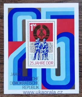 NDR ** aršík B41, 25.výr. NDR