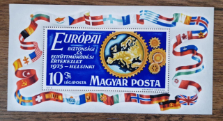 Maďarsko ** aršík B113A, Europa, KSZE
