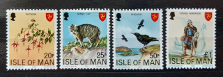Ostrov Man ** 133/6 výplatní, obrázky z Manu, r. 1978