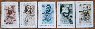Maďarsko ** 3886/90 osobnosti, lékařství, r. 1987