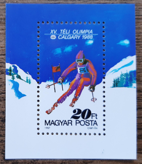Maďarsko ** aršík B193A , ZOH Calgary ´88