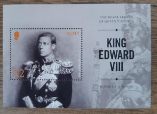 Jersey ** aršík B151 král Edward VIII., r.2017