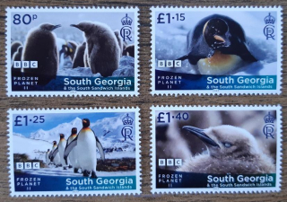 SGS,série ** Frozen Planet II,fauna,tučňáci,r.2023