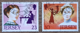 Jersey raz. 735/6 slavné ženy,Europa r.1996