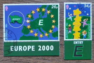 Jersey raz. 922/3 Europa r.2000