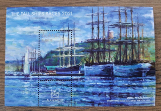 Alandy ** aršík Bl 21,  Tall Ships Race r. 2021