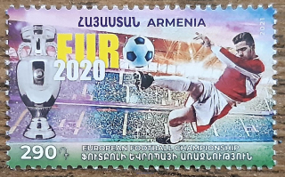 ARMÉNIE ** 1204 fotbal, Euro 2020, r. 2021