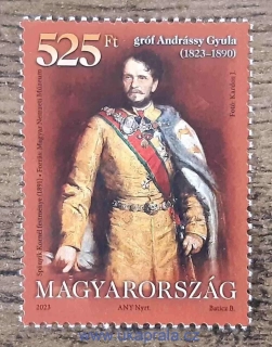 MAĎARSKO ** hrabě Gyula Andrássy, r.2023