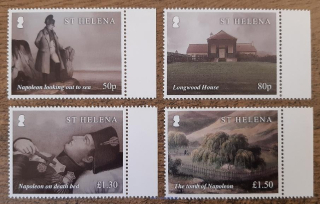 Saint Helena ** série Napoleon, výročí úmrtí, r.2021