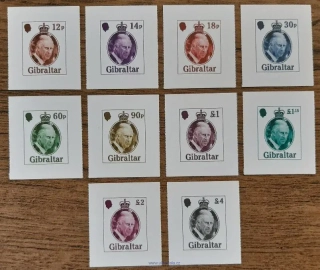 Gibraltar ** výplatní série Karel III., r. 2023