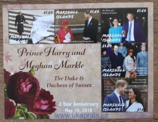 MARSHALL ISLANDS ** princ Harry a Meghan, r.2021
