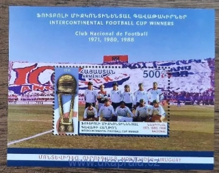 ARMÉNIE ** aršík Bl 94 IFC, FOTBAL r. 2018