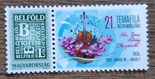 Maďarsko ** 5567 filatelistická výstava Tata, Temafila, personalizovaný kupon r. 2023