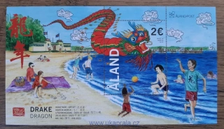 Alandy ** aršík čínský rok draka, r.2023