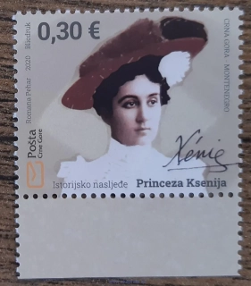 Černá Hora ** 453 princezna Xenie Petrović-Njegoš, r.2020