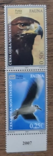Černá Hora ** spojka 141/2 fauna,ptáci, r.2007