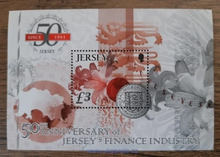 Jersey ** aršík B96 50.výr. poskytování mez. fin. služeb, r.2011