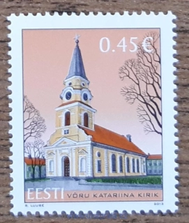Estonsko ** 768 kostel ve Voru, r. 2013