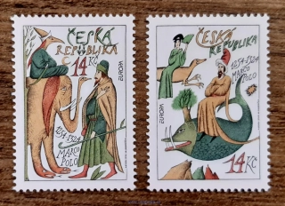 ČR ** 36/37 EUROPA - výzmané objevy - Marco Polo, r. 1994