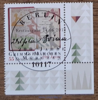 SRN raz. 2938 pohádky bratří Grimmů, 200. výročí, r. 2012