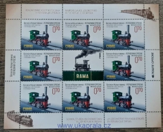 Bosna a Hercegovina, Republika Srbská ** PL 479 úzkorozchodné lokomotivy, r. 2009