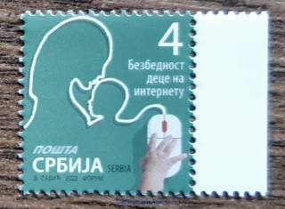 SRBSKO ** 886 III, výplatní, bezpečnost dětí na Internetu, r. 2022