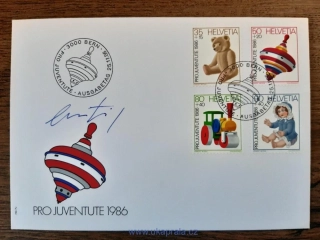 Švýcarsko FDC 1331/4 "PRO JUVENTUTE" r. 1986