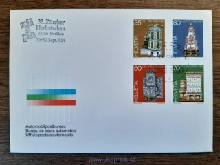 Švýcarsko 1272/5 "PRO PATRIA" r. 1984
