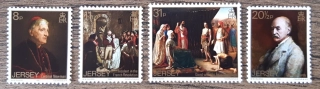 Jersey ** 309/12 umění, obrazy, W.W. Ouless, r. 1983
