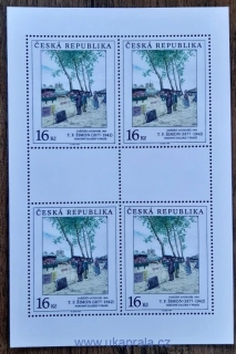 ČR ** PL 164 Umělecká díla na známkách, r. 1997