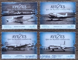 AZORY, PORTUGALSKO ** 595/8 historická dopravní letadla, r. 2014