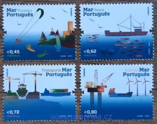 Portugalsko ** 4075/8, význam moří, r. 2015