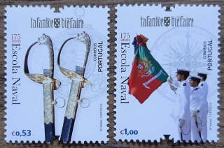 Portugalsko ** 4676/77, 175 let námořní akademie, r. 2020