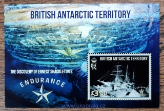BAT ** aršík E. Shackleton, vrak Endurance, R. 2024