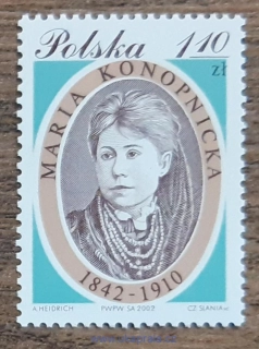 POLSKO ** 3974 Maria Konopnicka, r. 2002