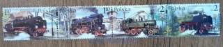 POLSKO ** 3997/4000 parní lokomotivy, r. 2002