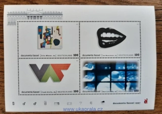 SRN ** aršík Bl 39, umění, "10. documenta", r. 1997