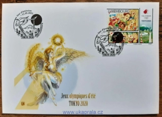 LUCEMBURSKO FDC 2263 LOH Tokio, r. 2021