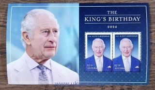 AUSTRÁLIE ** aršík, The King's Birthday, R. 2024