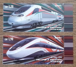 OSN Ženeva ** železnice, rychlovlaky, R. 2024